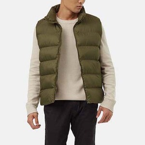 Customs Logo Man Winter Puffer Vest Winter Padded Warm Utility Vest Men Sleeveless <b>Bubble</b> Hooded Men Puffer Jackets Vest 2025 - Product Image 4