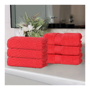 Serviette de toilette en coton personnalisée pour hôtel, douce et absorbante, pour l'hôtellerie, les spas, les centres de bien-être, les salles de bain et l'usage domestique - Product Image 4