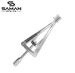 Rétracteur ALM en acier inoxydable, instrument chirurgical auto-serrant pour la chirurgie médicale et les procédures cliniques - Product Image 2
