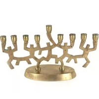 Candélabre en métal haut de gamme à 9 bras pour la maison, élégant centre de table, décoration intérieure