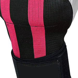 Gants de cyclisme en cuir pleine main personnalisés de haute qualité, antidérapants, respirants, avec sangle de poignet réglable pour le sport et la conduite - Product Image 2