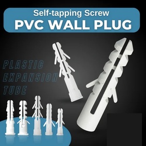 Plastic Anchor Wall Plug Fixing Anchor Wall Plug PE/PP Material Expand Plugs Plastic Wall Anchors Plug for Building Construction - Product Image 4