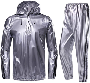 Conjunto Deportivo Unisex Impermeable, Transpirable y de Secado Rápido Whiteaura International, con Capucha, Ligero, de Manga Larga y Color Sólido - Product Image 1
