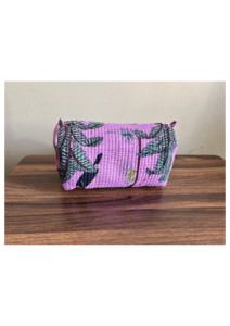 Bolsa de Maquillaje Floral para Mujer, Neceser de Viaje, Bolsa de Aseo, Regalo para Damas de Honor, Juego de 3 Bolsas, Precio al por Mayor - Product Image 2