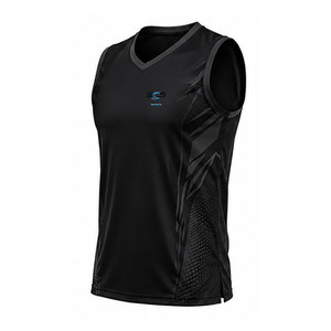 Maillot de volley-ball sans manches personnalisé avec tissu respirant, coupe confortable et design léger pour l'entraînement en équipe - Product Image 2