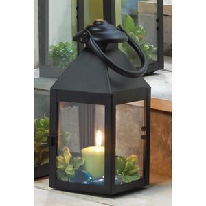 Luxury <b>Vintage</b> Aluminum <b>Lantern</b> with Premium Glass Panels Handmade & Durable for Christmas Living Room Fireplace Decor - Product Image 5