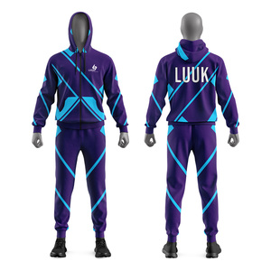 Chándal Deportivo LUUK International para Hombre, Personalizado, Ligero, Ecológico, Sin Costuras, Talla Grande, de Secado Rápido y Transpirable - Product Image 3