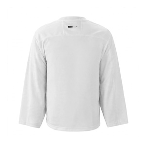 Camiseta de entrenamiento de hockey sobre hielo personalizada, camiseta de práctica de manga larga, impresión de nombre y número personalizados, ropa deportiva transpirable para equipos al por mayor - Product Image 2