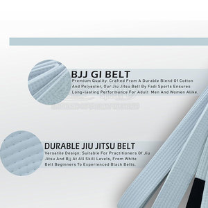 Ceinture d'arts martiaux à prix de gros, conception personnalisée, service OEM - Product Image 3