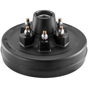 Kit Freno Elettrico per Rimorchio 12 x 2 Pollici (1 Paio) - Freni Auto-Regolanti da 6000 Libbre per Piastra di Supporto Assale - Kit Riparazione Freni - Product Image 5