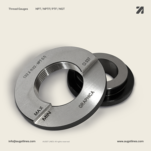 Calibradores de Rosca UN/UNC/UNF/UNRF/UNEF/UNS/UNJ/UNJC/UNJF/UNJEF/NPT/NPTF/PTF/NPSM/NPSF/NPSL/NGT/BSP/BSPP/BSPT/TR/WW/BSF/BSW - Product Image 3