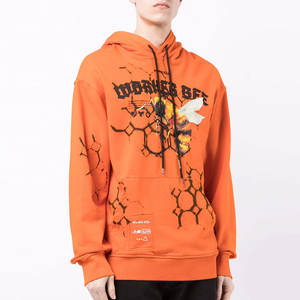 Sudadera con Capucha de Invierno para Hombre de Alta Calidad, Color Sólido Premium, Manga Larga, con Forro, Logotipo Personalizable, Estilo Hip Hop - Product Image 3