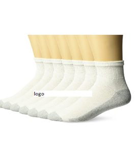 Custom Plain <b>Soft</b> Fabric <b>Socks</b> Comfortable Elastic <b>Top</b> Daily Wear For Men Women Wholesale Supplier Manufacturer Factory - Product Image 1