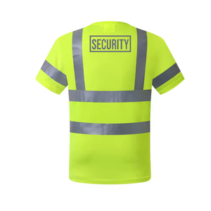 เสื้อกั๊กนิรภัยสำหรับเจ้าหน้าที่รักษาความปลอดภัย แบบสั่งตัดพิเศษ สองชิ้น ระบายอากาศได้ดี มาตรฐาน ANSI/EN ISO 20471 ระดับ 1 กันน้ำ ชุดทำงาน สีตามสั่ง สำหรับผู้ชาย - Product Image 2