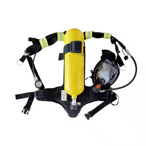 Máscara Facial Completa SCBA Material Resistente al Fuego Equipo de Respiración de Emergencia para Bomberos Camión de Bomberos - Product Image 5