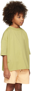 เสื้อยืดเด็กโอเวอร์ไซส์ คอลเลคชั่นใหม่ซัมเมอร์ 2026 ผ้าฝ้าย 100% 280GSM ล้างสีแบบแอซิดวอช สีสันหลากหลาย เสื้อยืดเด็กเนื้อหนา - Product Image 5