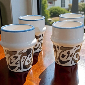 Tasse en céramique artisanale rustique, grande tasse à café, tasse à boisson, prix de gros - Product Image 1