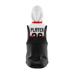 Maillot de football américain 7v7 personnalisé imprimé, 100 % polyester respirant, anti-humidité, sans manches, grandes tailles, avec personnalisation sur le devant - Product Image 2