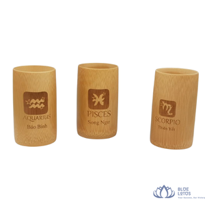 Disponible |   Taza de Bambú Hecha a Mano para Café, Té, Agua, Vino, Suministro al por Mayor para Bares y Restaurantes de Blue Lotus Binh Dinh - Product Image 1