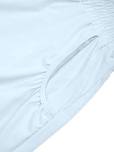 Shorts de sport pour femmes à taille haute, coupe ajustée, séchage rapide, respirants, pour l'entraînement, la course à pied, la salle de sport, avec fermeture à cordon et poches - Product Image 5