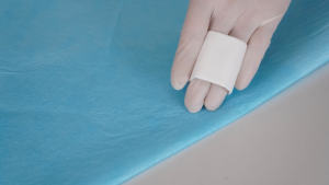 Hongda sprei tahan air sekali pakai, standar medis penyerap Super lembut 5 lapisan langsung pabrik untuk perawatan orang tua - Product Image 6