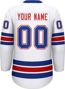 เสื้อฮอกกี้น้ำแข็งแบบสั่งทำพิเศษสำหรับทีม  แบบย้อมสีเต็มตัว  แบบแห้งเร็ว  แบบกลับด้านได้ สำหรับผู้ชาย - Product Image 2