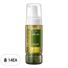 Neogen Real per Schiuma al Tè Verde Fresco 160g 14pz Tipo Detergente alle Erbe Prodotto Scontato - Product Image 1