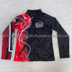 2025 Sublimation Veste d'équipe de danse en polyester pour femmes Conception d'échauffement pour adultes en nylon durable - Product Image 5