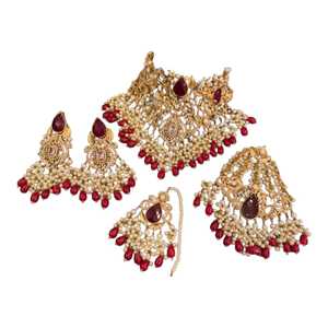 Parure de bijoux fantaisie personnalisée (collier et boucles d'oreilles) pour femme, idéale pour les mariages, services OEM/ODM, en zircon artificiel - Product Image 1