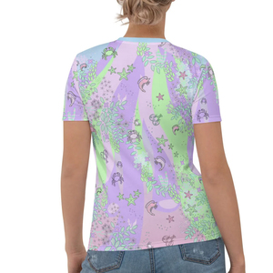 T-shirts de sublimation pour femmes à prix raisonnable, très demandés, faible MOQ, nouvelle version tendance, meilleur t-shirt de sublimation pour femmes - Product Image 2