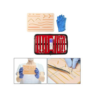 Wholesale High Quality Advanced Stainless Steel Manual Dissection Kit Suture Practice Pad Reusable Instruments Medical Students - Product Image 3