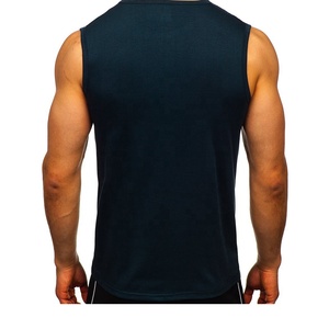 Wholesale Custom Logo Workout Muscle Basic Tank Top <b>Men</b> Body Blank <b>Singlet</b> Tank Top - Product Image 2