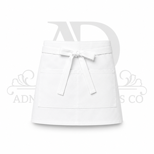 Delantal de Bistro Personalizado, Delantal de Cintura para Restaurante, Delantal de Chef y Camarero con Bolsillos para Hotel, Cafetería, Panadería, Uniforme de Cocina - Product Image 2