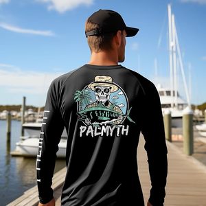 Chemises de pêche pour hommes, t-shirt à manches longues - Product Image 2