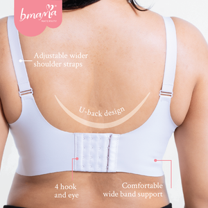 Sujetador de lactancia sin costuras, sexy, de encaje, ropa interior de maternidad, con tirantes ajustables, talla grande, sin aros, transpirable - Product Image 4