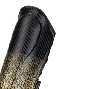 New Design Shin Guards 2025 Custom OEM Manufacturer Wholesale <b>Boxing</b> Muay Thai Kickboxing MMA Leather Leg Protector Factory - Product Image 4