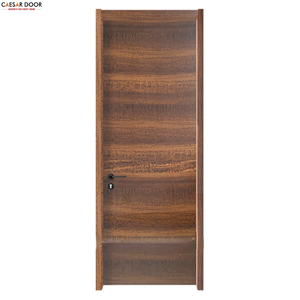 ประตูไม้สไตล์มินิมอลพรีเมียม ขนาด 900x2200 มม. สำหรับห้องพักโรงแรม บ้านสมัยใหม่ ห้องน้ำ ใช้สำหรับประตูทางเข้าภายในบ้าน  ทำจากไม้ MDF แข็งแรง - Product Image 1