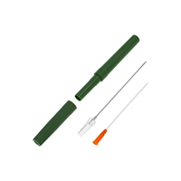 Aiguille de décompression thoracique jetable Medmount Medical pour pneumothorax avec certification CE/ISO