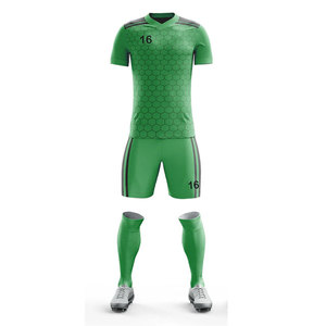 Uniforme de Baloncesto Ligero 100% Poliéster, Servicio OEM, para Adultos, Uniforme de Fútbol de Primera Calidad, Color Sólido - Product Image 2