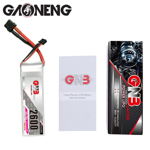 Batteria <span class=keywords><strong>Lipo</strong></span> GAONENG GNB ad Alta Capacità <span class=keywords><strong>2600MAH</strong></span> 3S 11.1V 120C XT60 per Droni RC FPV e UAV a Decollo e Atterraggio Verticale - Product Image 4