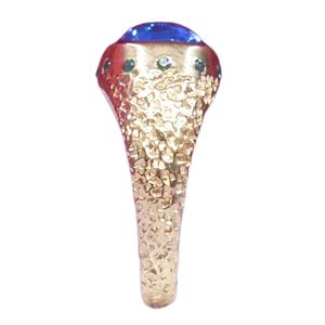 แหวนทองคำชุบ Gemvanity SR1484 ประดับมรกตทรงเหลี่ยมแบบคลาสสิกสไตล์ทิเบต เหมาะสำหรับงานหมั้น งานแต่งงาน งานเลี้ยงฉลองครบรอบ - Product Image 4