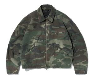 Fabricant de vestes de mécanicien de toile camouflage de travailleur d'hiver en toile vintage personnalisées pour hommes - Product Image 1