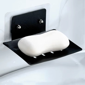 Premium Eco-Friendly Customizable Metal Soap Dish with Elegant Finish for Bathroom Sink Kitchen Countertop & Luxury Interior - Product Image 1