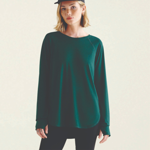 Camisa Casual Duradera de Manga Larga para Mujer, con Tela de Lona Elástica, Ajuste Activo y Cómodo para el Movimiento, Ideal para Uso Casual - Product Image 6