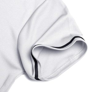 Chemise de baseball unie pour hommes et femmes, t-shirt décontracté à manches courtes et boutons - Product Image 3