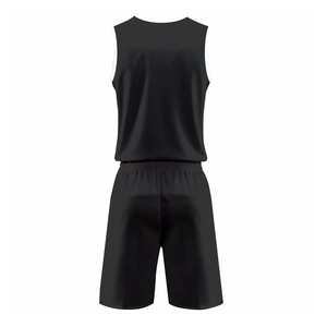 Uniforme de Baloncesto Personalizado Hecho en Pakistán, 100% Poliéster, Secado Rápido, Sin Mangas, Talla Grande, Ropa Deportiva para Todas las Temporadas - Product Image 4