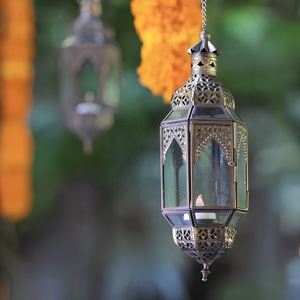 Handmade Iron Glass Modern <b>Moroccan</b> <b>Lantern</b> Large Gold Pillar Holder Elegant Home Garden Party Lighting Decorative <b>Lanterns</b> - Product Image 1
