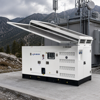 Groupes électrogènes diesel silencieux à refroidissement par eau de 10/15/18/20/25/30/40/50KW, générateur solaire de 10000 Watts, alimentation de secours solaire