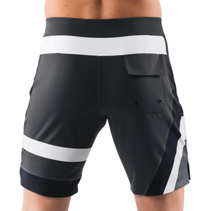 Shorts de Playa para Hombre, Negros y Blancos, de Secado Rápido, con Cordón Ajustable, para Surf, Natación, Deportes Acuáticos - Product Image 2