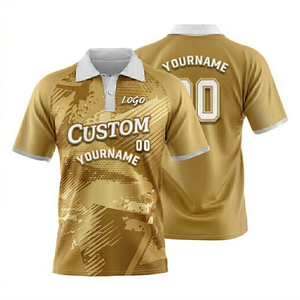เสื้อโปโลโค้ชสโมสรฟุตบอลแบบซับลิเมชั่นสั่งทำพิเศษ แขนสั้น แห้งเร็ว เสื้อกีฬา - Product Image 5